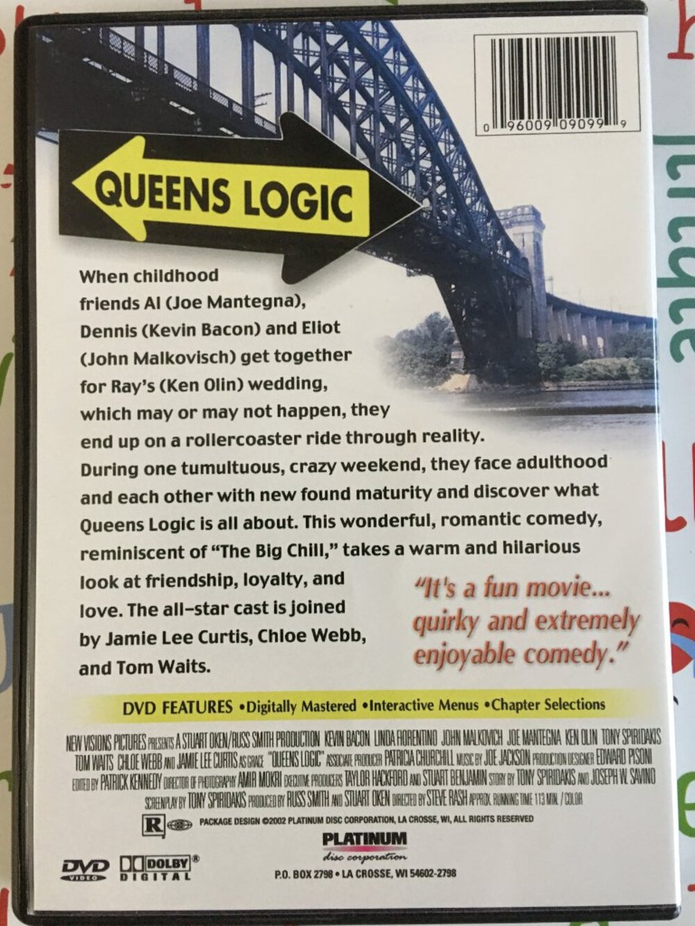 Queen's Logic DVD - Picture 2 of 3
